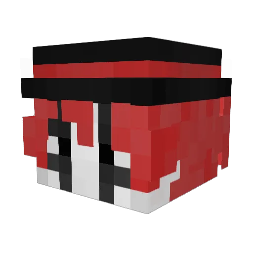MelnikoffMaks Minecraft avatar head, 3D render