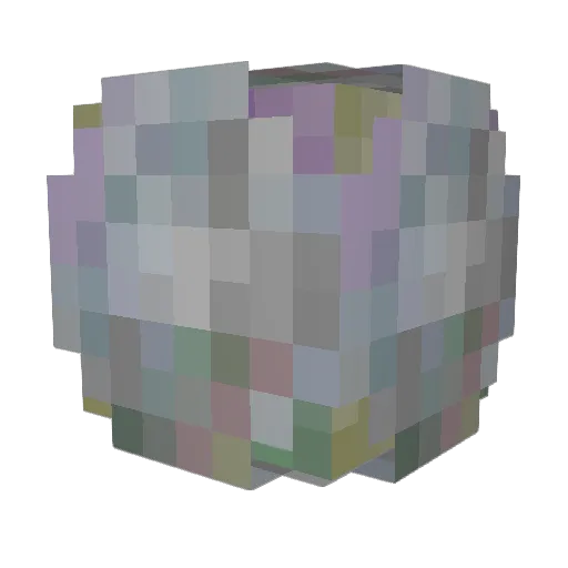 MeloPlayz Minecraft avatar head, 3D render