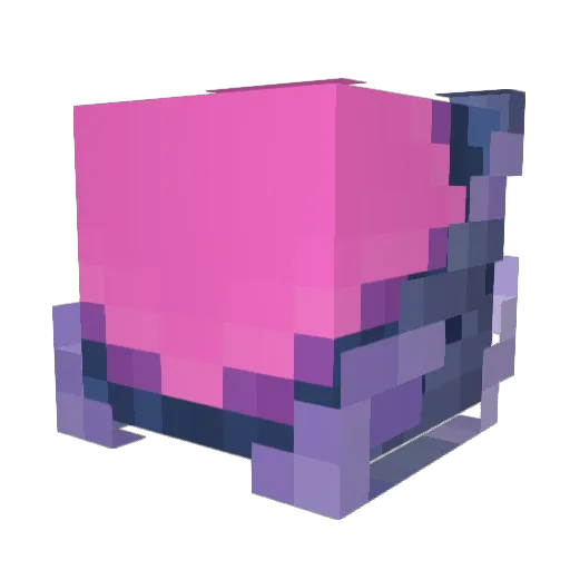 MelonBirb Minecraft avatar head, 3D render