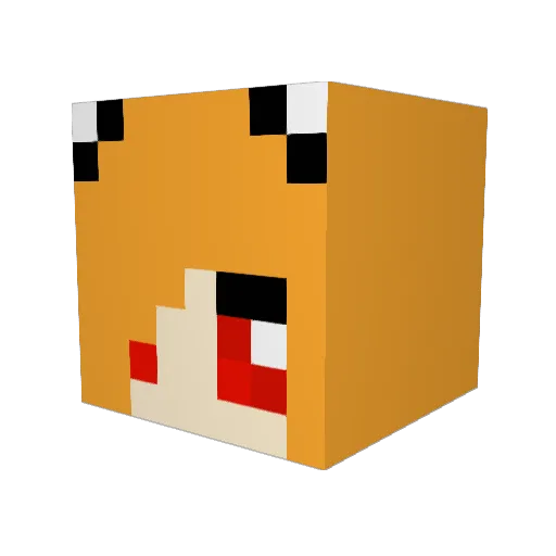 MelonConsumer Minecraft avatar head, 3D render