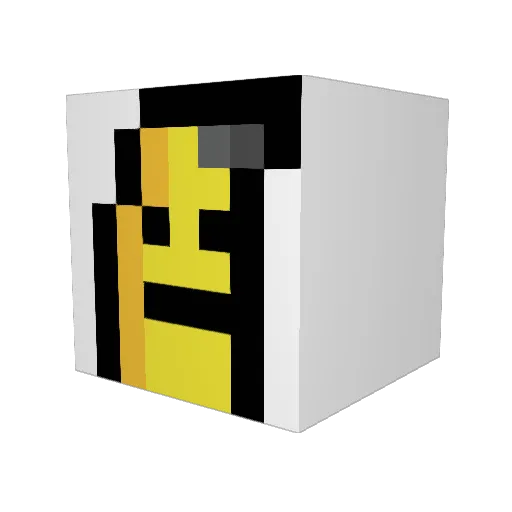 MelonLord0001 Minecraft avatar head, 3D render