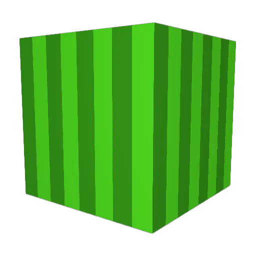 Melon_Guy10 Minecraft avatar head, 3D render