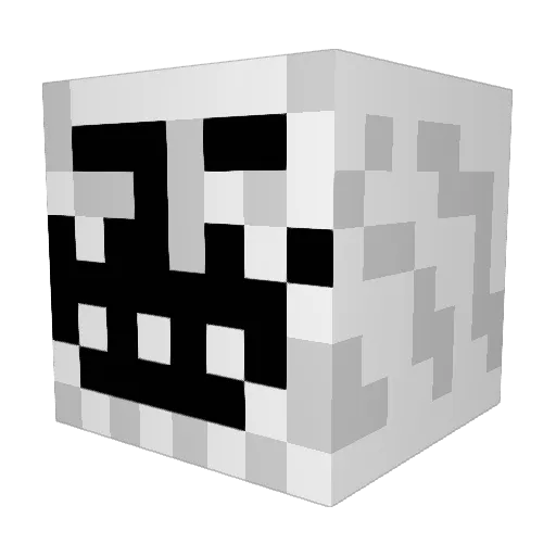 Melon_Shak Minecraft avatar head, 3D render