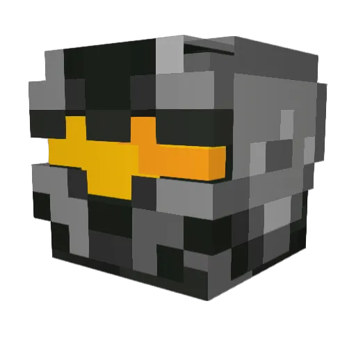 Melon_Spartan Minecraft avatar head, 3D render