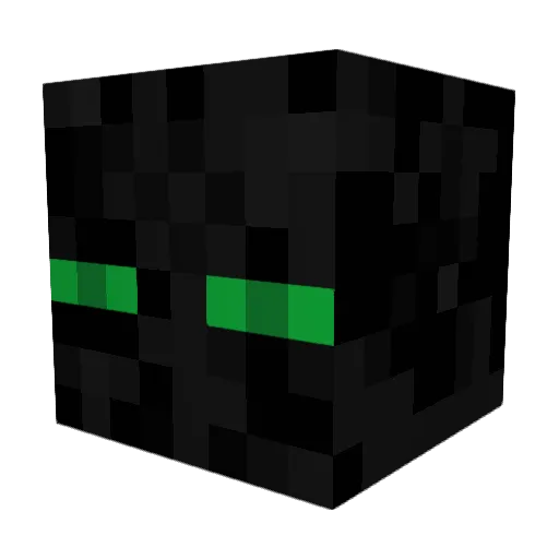 Melonius_Thonk Minecraft avatar head, 3D render