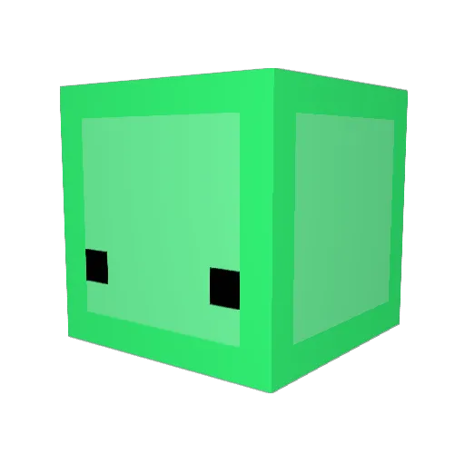 Melp08 Minecraft avatar head, 3D render