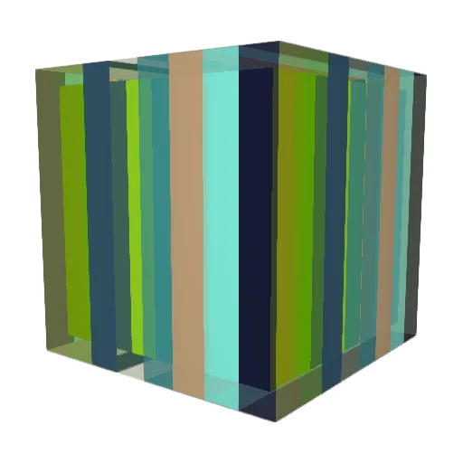 Melur544 Minecraft avatar head, 3D render