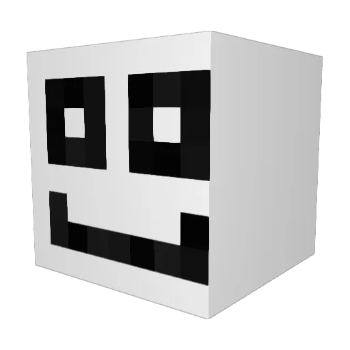 Melvinboi29 Minecraft avatar head, 3D render