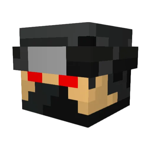 MelvinsHome Minecraft avatar head, 3D render