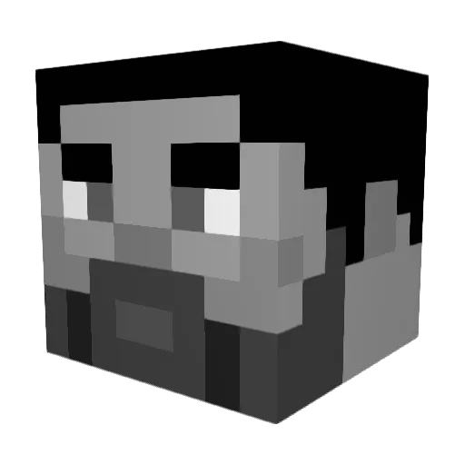 Meme1446450 Minecraft avatar head, 3D render