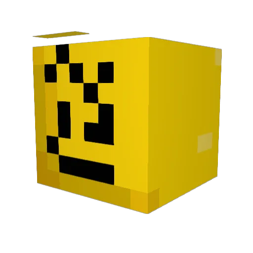 MemeBaller123 Minecraft avatar head, 3D render