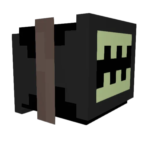 MemeFrom2007 Minecraft avatar head, 3D render