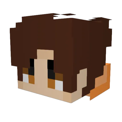 Meme_Lord27 Minecraft avatar head, 3D render
