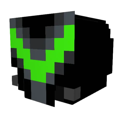 Meme_Man Minecraft avatar head, 3D render