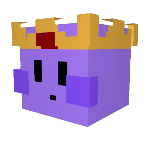 Memegod190 Minecraft avatar head, 3D render