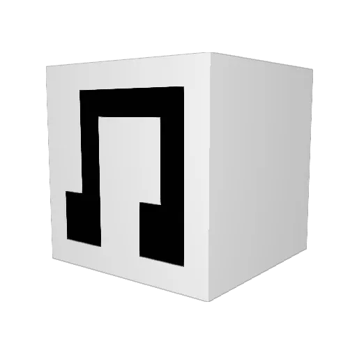 MementoMortis Minecraft avatar head, 3D render