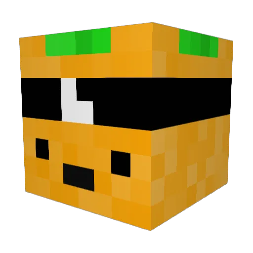 MemerJ0estar Minecraft avatar head, 3D render
