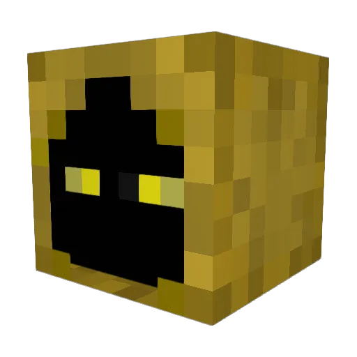 MemeyLadd Minecraft avatar head, 3D render