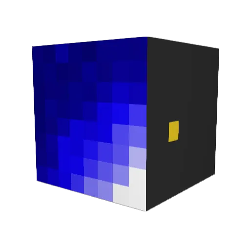 Memey_D2 Minecraft avatar head, 3D render