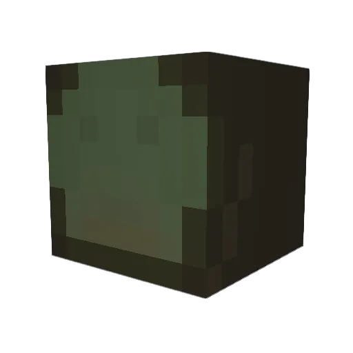 MemingAccounts Minecraft avatar head, 3D render