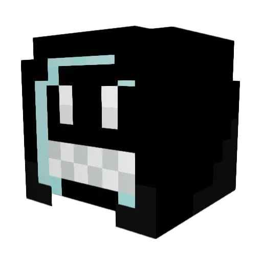 MemoT2000 Minecraft avatar head, 3D render