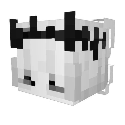 Memolibey Minecraft avatar head, 3D render