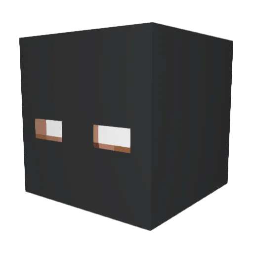 MenNma9909 Minecraft avatar head, 3D render