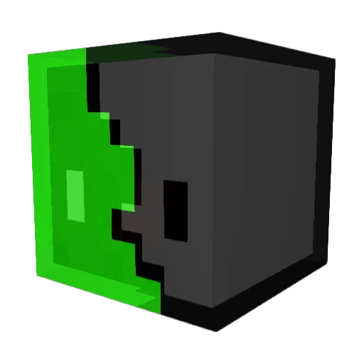 Mendanha Minecraft avatar head, 3D render