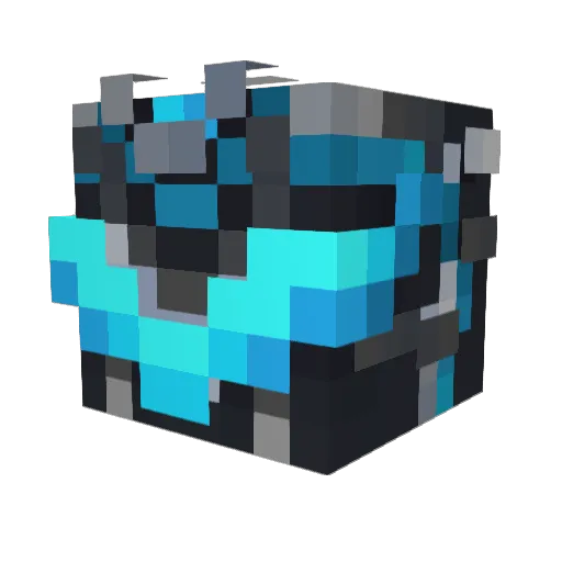 MendedHydra2427 Minecraft avatar head, 3D render