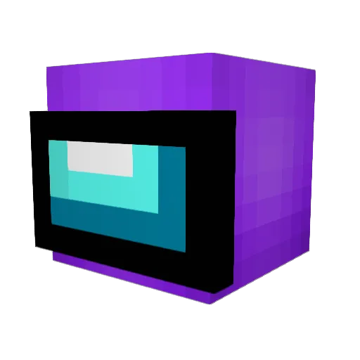 MendesHD Minecraft avatar head, 3D render