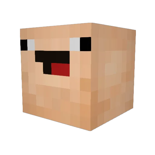 MendigoSw4G Minecraft avatar head, 3D render