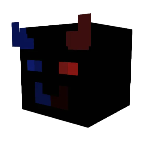 MeneerK1 Minecraft avatar head, 3D render