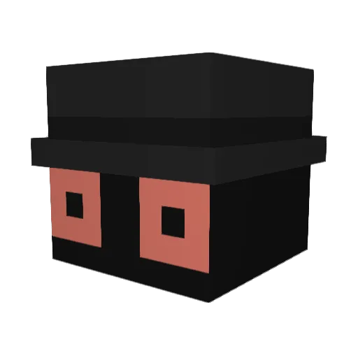 Menezes27 Minecraft avatar head, 3D render