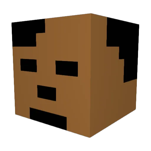 MeninoKay Minecraft avatar head, 3D render