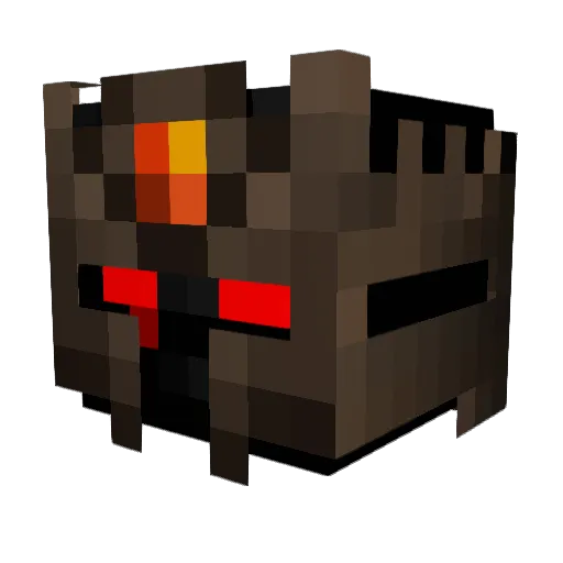 Mennekes Minecraft avatar head, 3D render