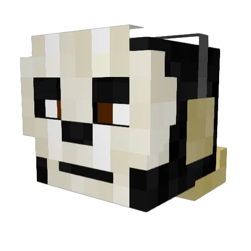MentallyTorn Minecraft avatar head, 3D render