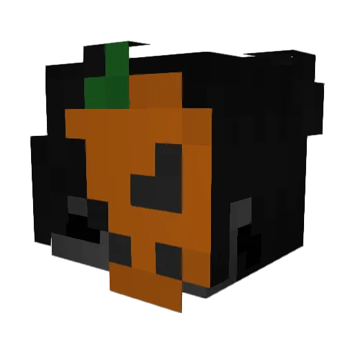 Mentarov Minecraft avatar head, 3D render