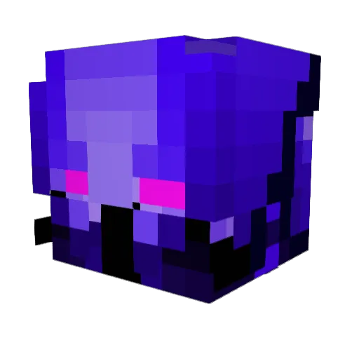 Mentos_FM Minecraft avatar head, 3D render
