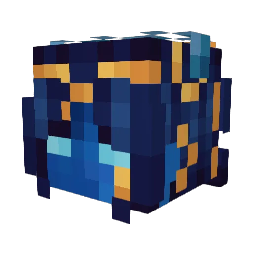 Menwi Minecraft avatar head, 3D render