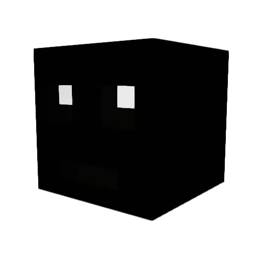 MeowMeowme2 Minecraft avatar head, 3D render