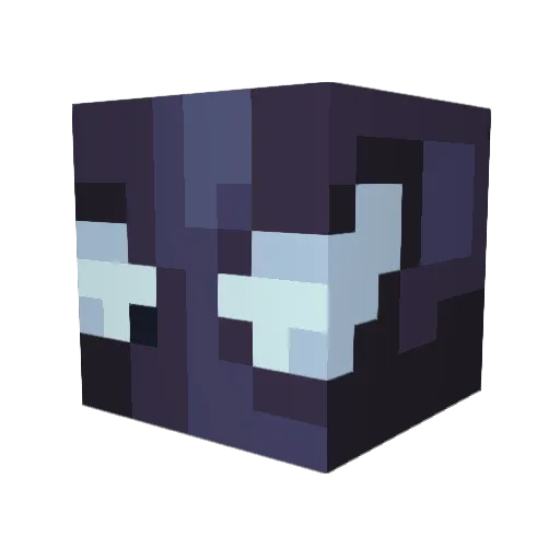 MephistoVSPH Minecraft avatar head, 3D render