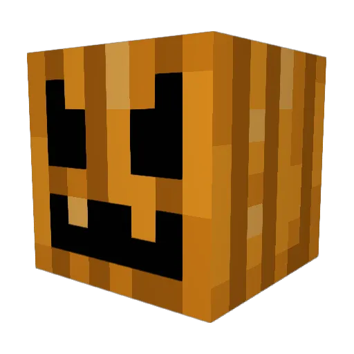 Mephone6plus Minecraft avatar head, 3D render