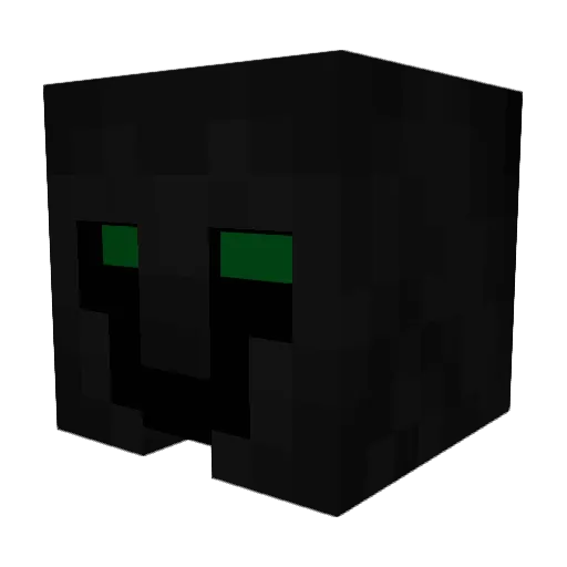 MerK2k Minecraft avatar head, 3D render