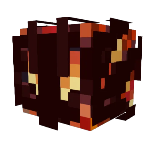 Merchosias Minecraft avatar head, 3D render