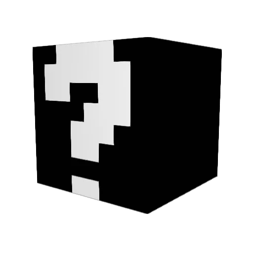 Mercs1 Minecraft avatar head, 3D render