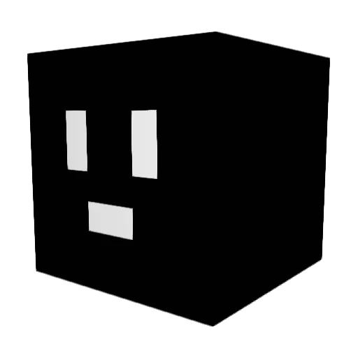 Mercury2110 Minecraft avatar head, 3D render