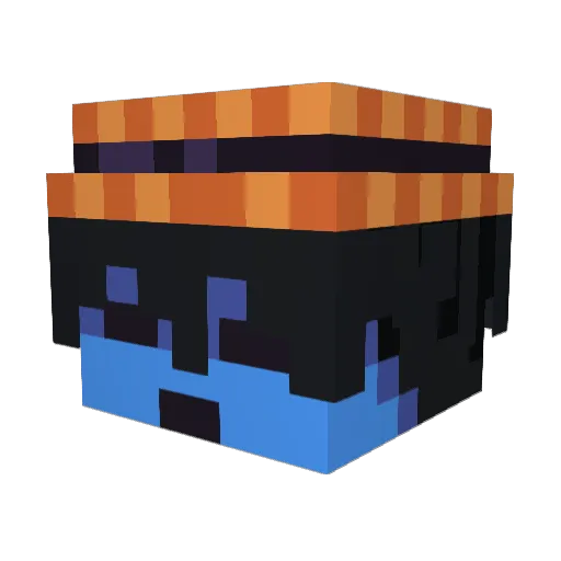 Mercy_Of_Course Minecraft avatar head, 3D render