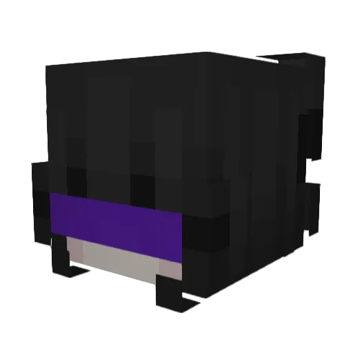 MerelyR4t Minecraft avatar head, 3D render