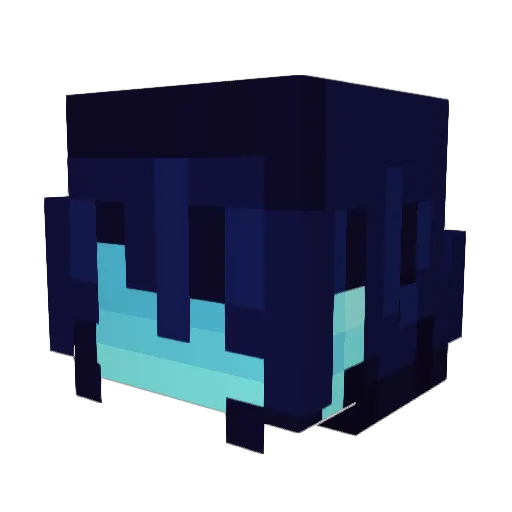Merio09 Minecraft avatar head, 3D render