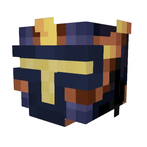 MeritedLynx941 Minecraft avatar head, 3D render